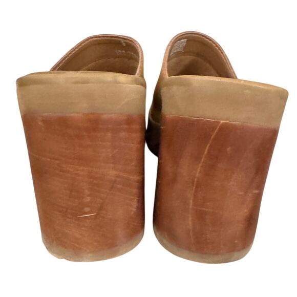 Candies Vintage Y2K Chunky Wedge Platform Sandals Cut Out Wood Heels - 5 - Picture 8 of 8